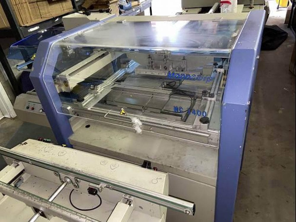 2012 Manncorp MC1400 Fully Automatic Stencil Printer