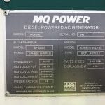 2013 MQ 240 kW Generator