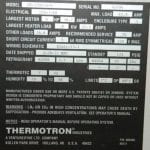 2014 Thermotron SE-1000-6-6 Environmental Chamber
