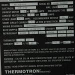 2014 Thermotron SE-300-4-4 Environmental Chamber