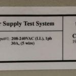 2015 Chroma CSS 8000 Auto Power Supply Test System