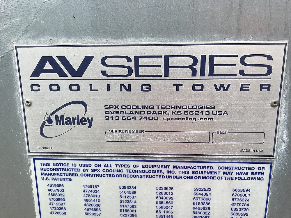 360 Ton Marley Cooling Tower