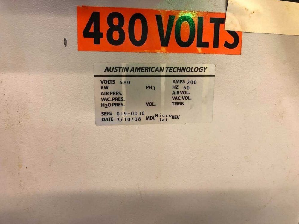 Austin American MicroJet FC In-Line Board Wash
