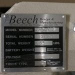 Beech SMS-700 Series Lift Truck