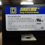 Square D Surgelogic Surge Protective Device Type MA