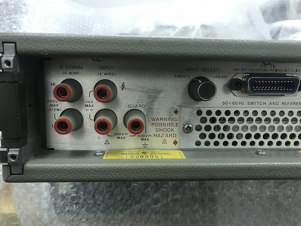 HP Voltmeter 3455 A