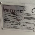 Mirtec MS-11e 3D In-Line SPI (2015)