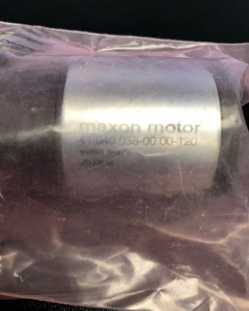 MyData K-017-0164 Motor (Maxon 41.040.038-00.00-120 Motor)