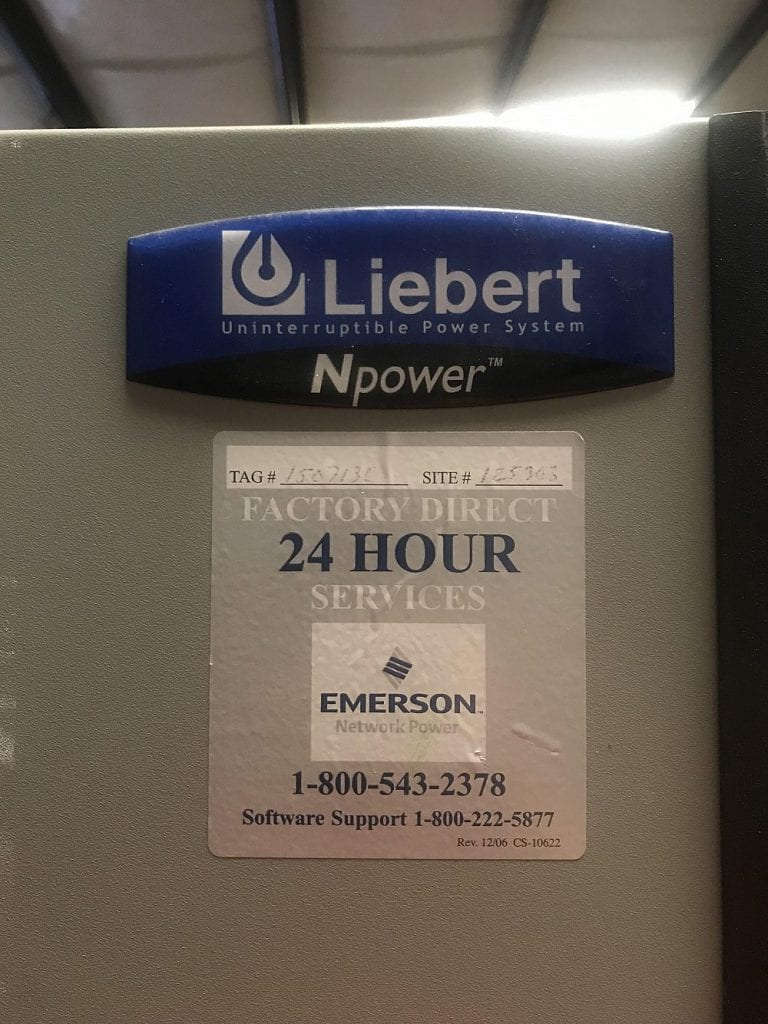 Liebert NPower Uninterruptible Power System