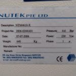 Nutek LMC 2000HE (NTM 4610-X) Laser Marker