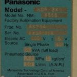 Panasonic HDP-3XL Glue Dispenser NM-2665