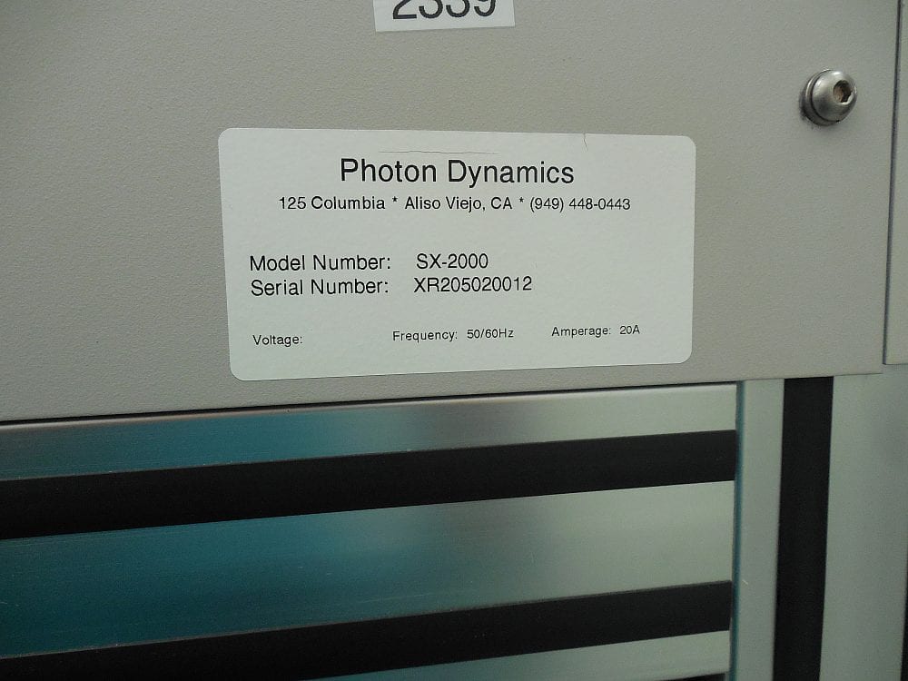 Photon Dynamics SX-2000 X-ray