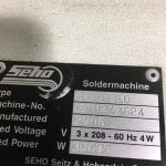 SEHO 8440 PowerWave 3.0 Wave Soldering Machine