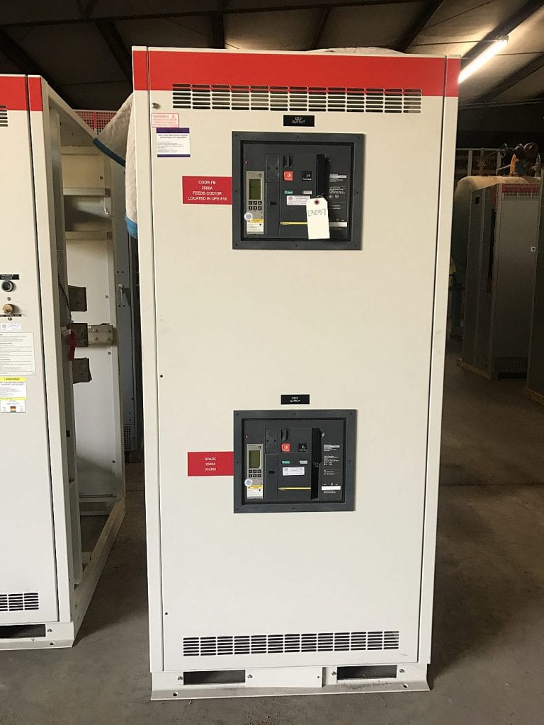 Square D 2500 Amp Breakers with Micrologic 6.0 Trip Unit