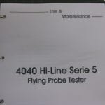 SPEA 4040 Series 5 Flying Probe
