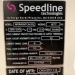 Speedline MPM Momentum DL Screen Printer
