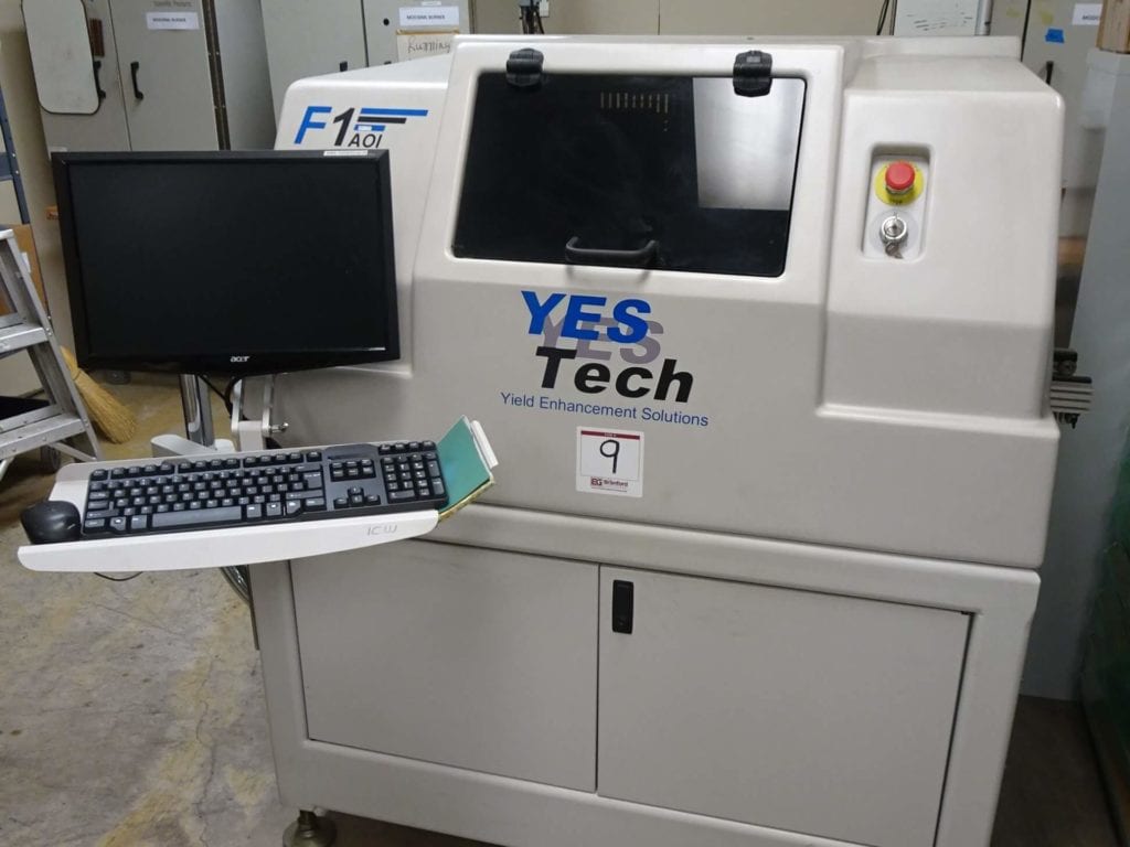 YESTech F1 AOI YTV-F1 In-Line Automated Optical Inspection