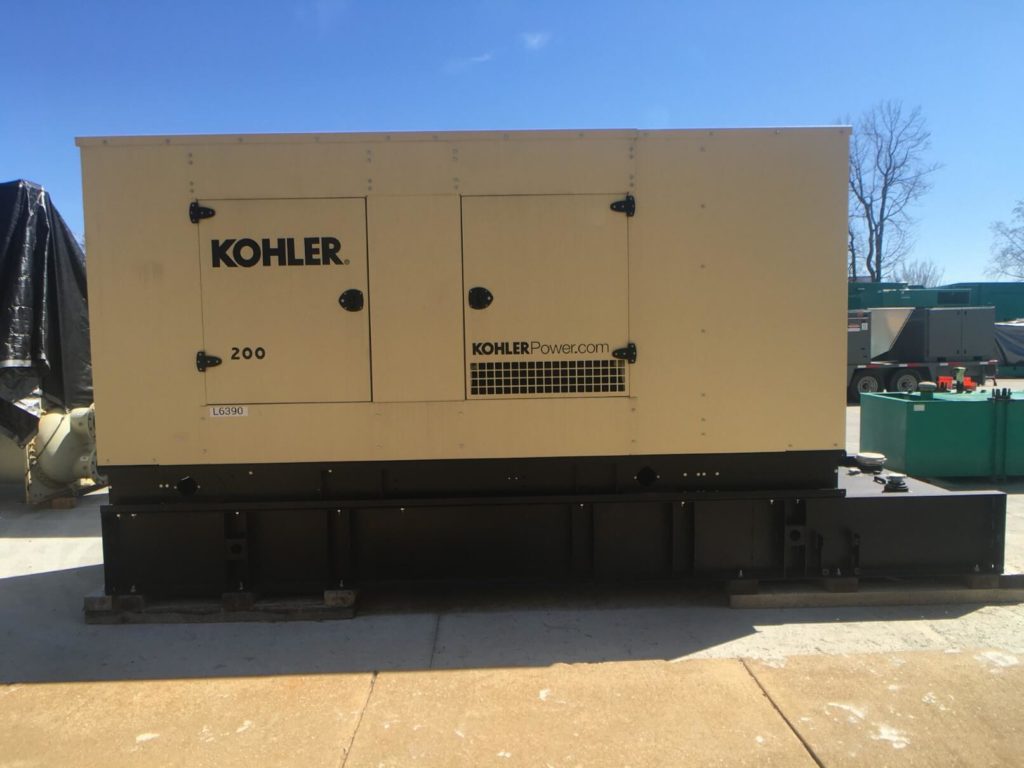 200 kW Kohler Diesel Generator