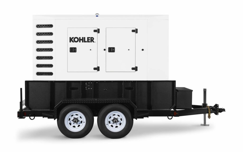 120 kVA Kohler Industrial Mobile Diesel Generator