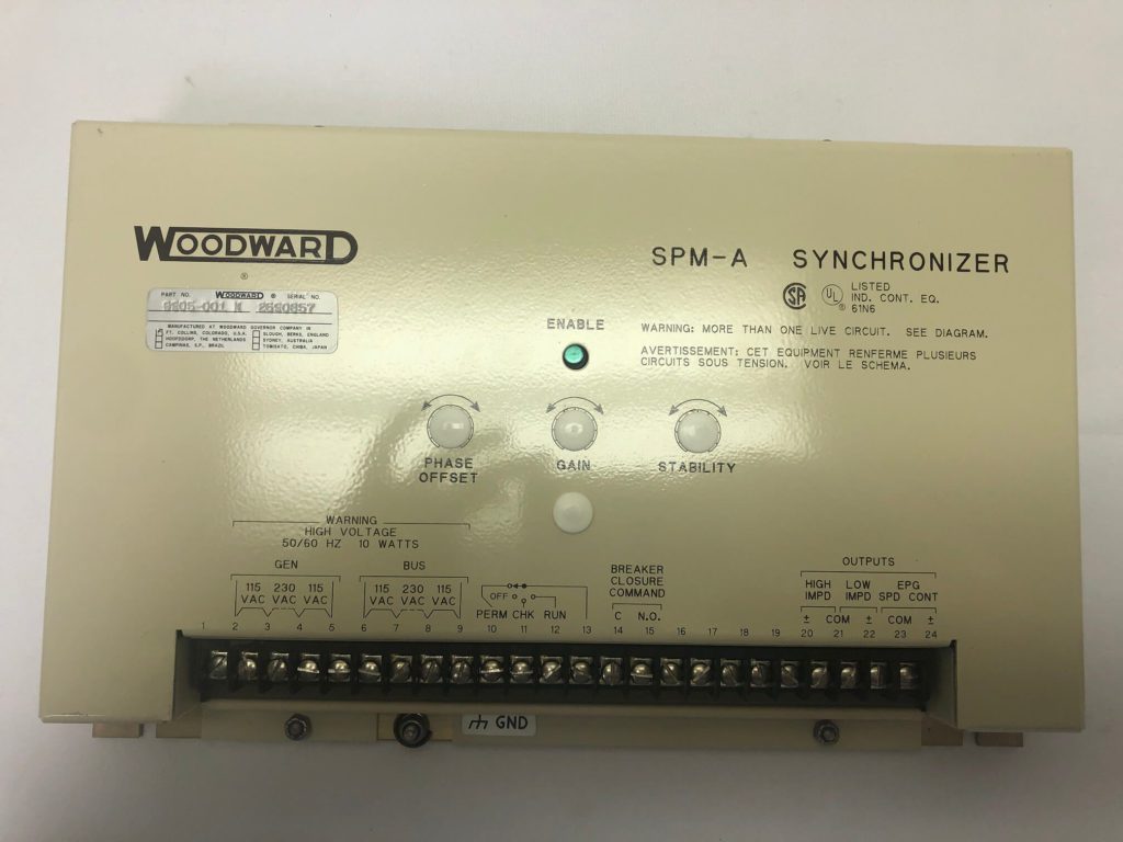 Woodward SPM-A Synchronizer (9905-001 M) For Sale L6938 L6939 (3)
