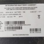 75 KVA Eaton Uninterruptible Power Supply (UPS)