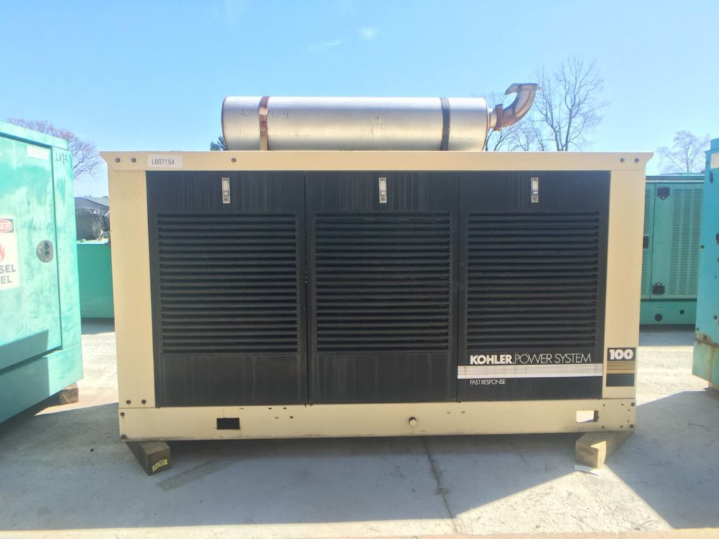 100 kW Kohler Lsg-875I-6005-A Natural Gas Generator For Sale L007154 1