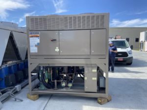50 Ton York Air Cooled Chiller