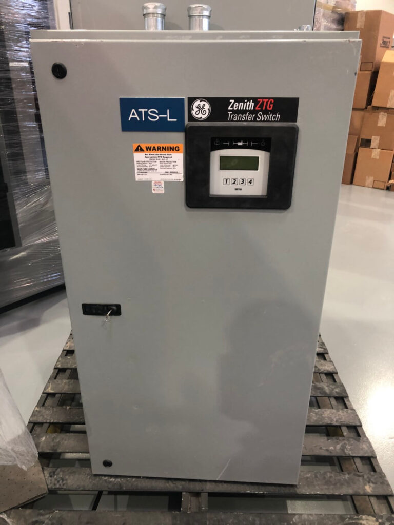 150 AMP GE Zenith Automatic Transfer Switch (ATS)