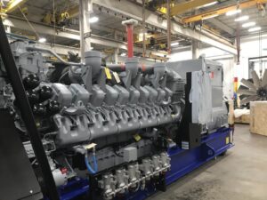 3000 kW MTU Diesel Generator