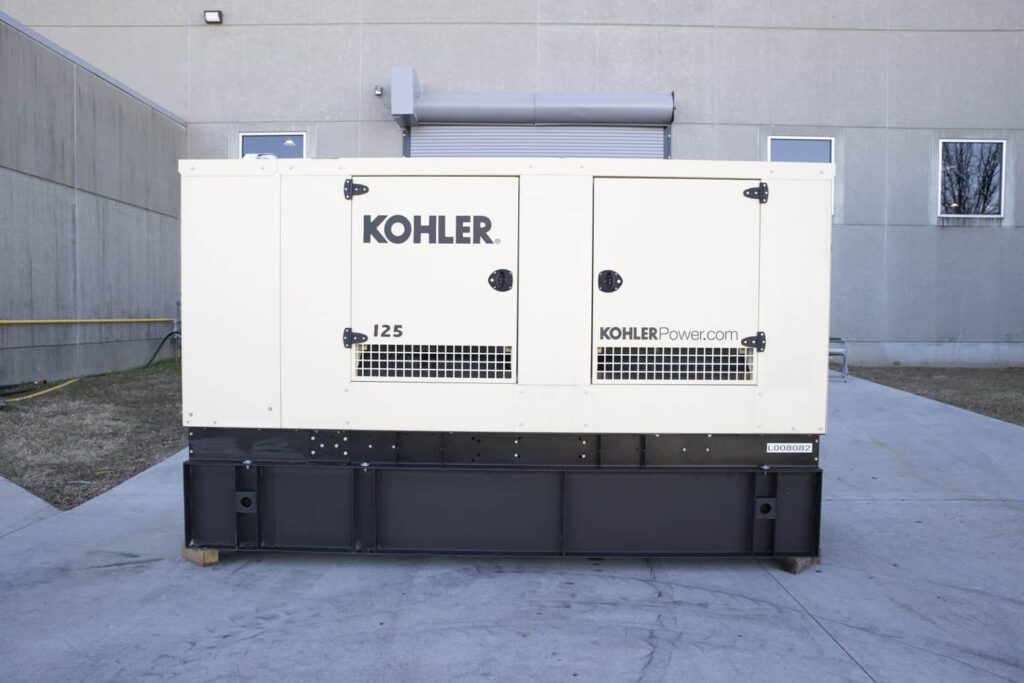 124 kw Kholer Diesel Generator