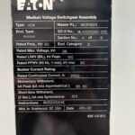 34500 Volt 100 mW EATON Switchgear For Sale L007903
