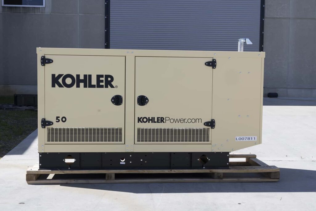 50 kW Kohler Natural Gas Generator for sale L007811